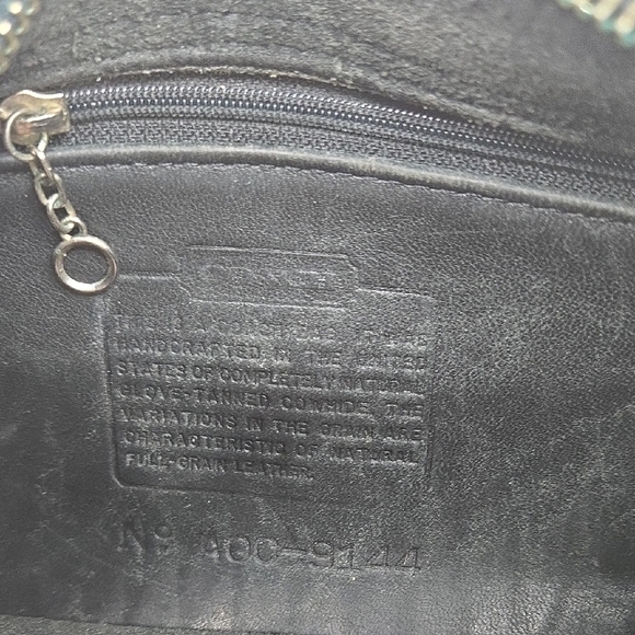 COACH Legacy Studio Flap Crossbody 9144 Black Leather - Picture 3 of 14